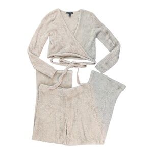 Forever 21 Tax Faux Fur Loungewear Set Size XL